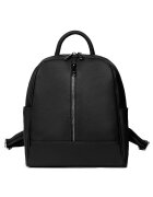 myOwn Rucsac din piele naturala Silvio - Negru