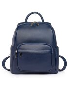 myOwn Rucsac din piele naturala Vicenzo bleumarin