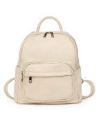 myOwn Rucsac din piele naturala Vicenzo crem