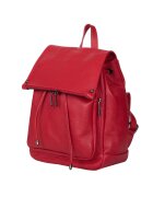 myOwn Rucsac piele naturala Jimmy maro - Rosu