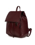 myOwn Rucsac piele naturala Jimmy maro - Visiniu