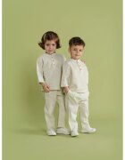 Naeve Set de imbracaminte din in - 2 Piese - Bej deschis