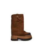 Naked Wolfe Botine dama DISTURB - Piele naturala - Maro - Maro