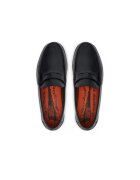 Naked Wolfe Mocasini Riviera din piele naturala - Negru