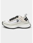 Naked Wolfe Pantofi sport cu logo - Alb/Negru