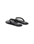 Naked Wolfe Papuci flip-flop dama GRENADA - Piele naturala - Negru - Negru