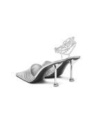 Naked Wolfe Slapi dama - CHROMED - Piele naturala - Argintiu
