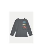 NAME IT Bluza baieti - 304719172 - Bumbac - Gri - Gri