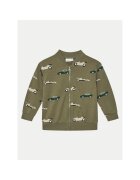 NAME IT Bluza baieti - 304732096 - Bumbac organic - Verde - Verde