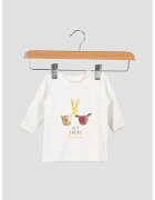 NAME IT Bluza din amestec de bumbac organic cu imprimeu - Alb