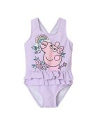 NAME IT Costum de baie fete 13239634 - Poliamida/Elastan - Mov - Mov
