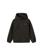 NAME IT Geaca Softshell copii - negru