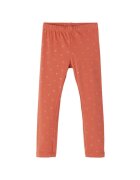 NAME IT Pantaloni copii - Vivian - bumbac - maro