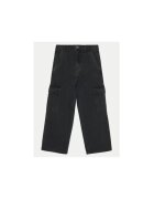 NAME IT Pantaloni fete - 304718243 - Bumbac/Poliester - Negru - Negru