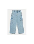 NAME IT Pantaloni fete - 304718250 - Bumbac/Poliester - Albastru - Albastru