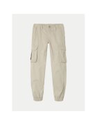 NAME IT Pantaloni fete - 304718441 - Bumbac - Gri - Gri