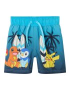 NAME IT Pantaloni scurti de baie baieti 13239656 - Poliester - Albastru - Albastru