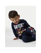 NAME IT Pijama baieti - 304498312 - Bumbac - Albastru - Albastru