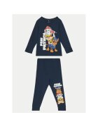 NAME IT Pijama baieti - 304718410 - Bumbac - Albastru - Albastru