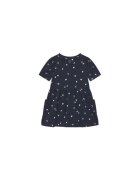 NAME IT Rochie fete 13238062 - Bumbac/Elastan - Bleumarin - Bleumarin