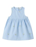 NAME IT Rochie fete 13240054 - Bumbac organic - Albastru deschis