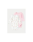 NAME IT Set 2 body-uri fete - 304434488 - Bumbac organic/Bumbac - Alb - Alb