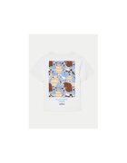 NAME IT Tricou baieti - 304719301 - Bumbac - Alb - Alb