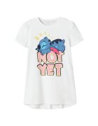 NAME IT Tricou copii - CAMEO - 95% bumbac - alb