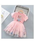 Nannie Rochita Roz Fetite cu Printese Livia - Roz