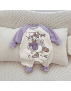 Nannie Salopeta mov - pentru fetite - Daisy - Mov