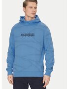 Napapijri Bluza barbati - 305102591 - Bumbac - Albastru - Albastru