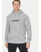 Napapijri Bluza barbati - 305102607 - Bumbac - Gri - Gri