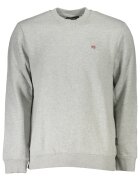 Napapijri Bluza barbati - 80% Bumbac - 20% Poliester - Gri - NP0A4FQWBALISCREW1
