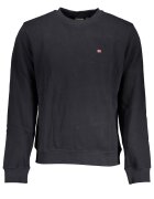 Napapijri Bluza barbati - 95% Bumbac - 5% Elastan - Negru - NP0A4H89BALISCREWSUM2 - Negru