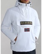 Napapijri Geaca cu logo - fara inchidere Rainforest - Alb optic