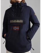 Napapijri Geaca pull-on cu gluga Rainforest - Bleumarin