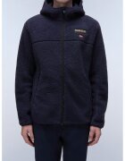 Napapijri Hanorac din fleece cu fermoar - Bleumarin