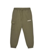 Napapijri Pantaloni de trening baieti NP0A891GG0A1 - Bumbac/Poliester - 8 ani - Kaki