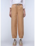 Napapijri Pantaloni relaxed-fit cu buzunare si talie medie - Maro camel