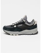 Napapijri Pantofi sport cu garnituri de piele Vortec - Verde inchis/Gri antracit