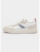 Napapijri Pantofi sport cu logo Bark - Alb optic/Bleumarin