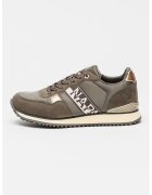 Napapijri Pantofi sport low-cut cu logo Astra - Maro taupe/Roz pal