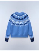 Napapijri Pulover din amestec de lana Fiames - Albastru