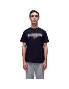 Napapijri Tricou Aylmer 41298 - Albastru inchis