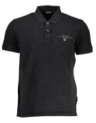 Napapijri Tricou barbati - 100% Bumbac - Negru - NP0A4GDL-ELBAS-SS-4 - Negru