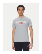 Napapijri Tricou barbati - 305101884 - Bumbac - Gri - Gri