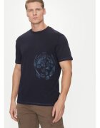 Napapijri Tricou barbati - 305102492 - Bumbac - Albastru - Albastru