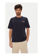 Napapijri Tricou barbati bleumarin - din bumbac 100%