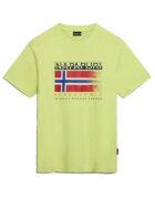Napapijri Tricou - bumbac - lime - Verde