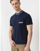 Napapijri Tricou cu buzunar pe piept Murlo